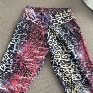 Cheetah cropped leggings